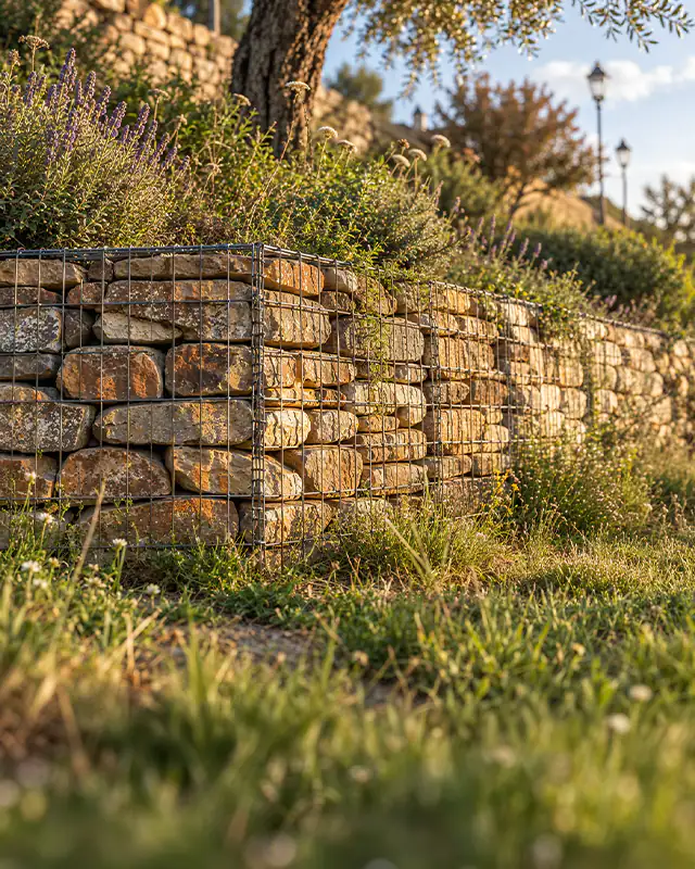 Configurateur 3D d'un mur de gabion sur mesure pour Tendance Gabion